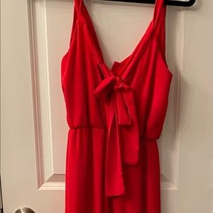 WOMENS SIENNA SKY BRIGHT RED DRESS - SIZE S